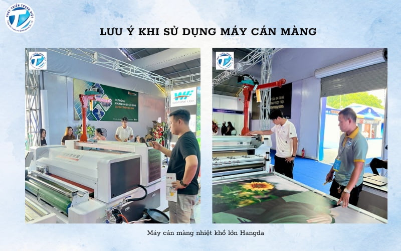 Lưu ý khi sử dụng cán màng nhiệt trong bước hoàn thiện bản in